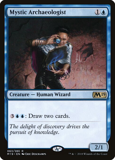 Mystic Archaeologist M19-63 Rare Good Englisch