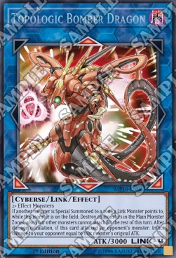 Topologik-Bomberdrache MP18-065 Secret Rare Near Mint Deutsch 1. Auflage