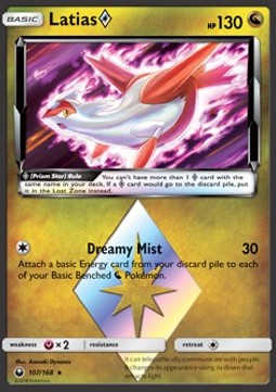 Latias ◇ CES-107 Holo Rare Excellent Deutsch