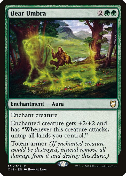 Bear Umbra C18-131 Rare Light Played Englisch