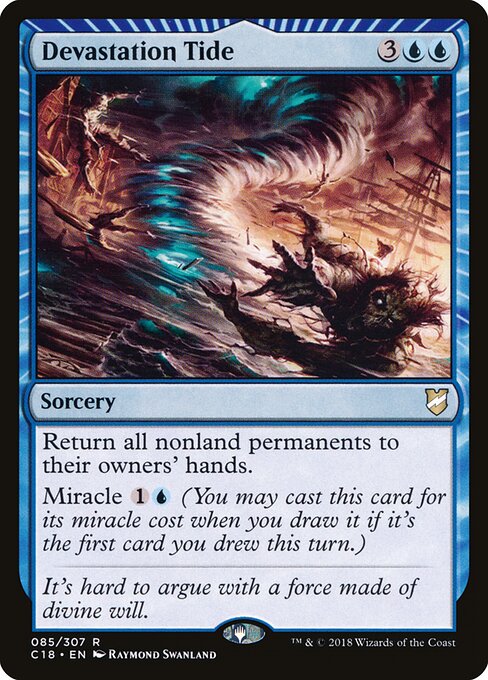 Devastation Tide C18-85 Rare Excellent Englisch