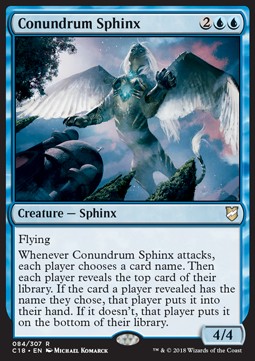 Scherzfragen-Sphinx C18-84 Rare Good Englisch