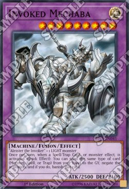 Invoked Mechaba SHVA-EN041 Super Rare Excellent Englisch 1. Auflage