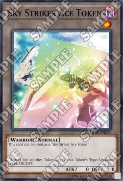 Sky Striker Ace Token OP08-EN026 Token Light Played Englisch