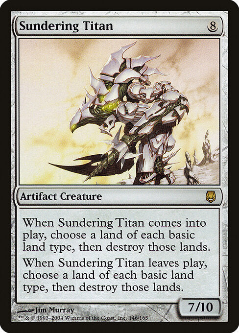 Sundering Titan DST-146 Rare Excellent Englisch