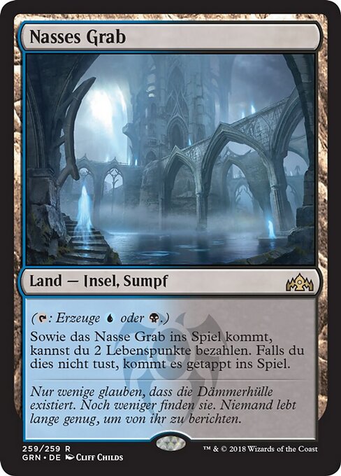 Nasses Grab GRN-259 Rare Light Played Deutsch