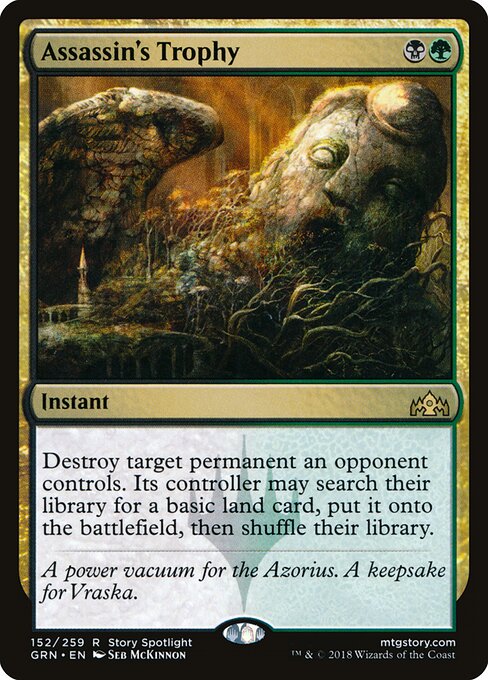 Assassin's Trophy GRN-152 Rare Excellent Englisch