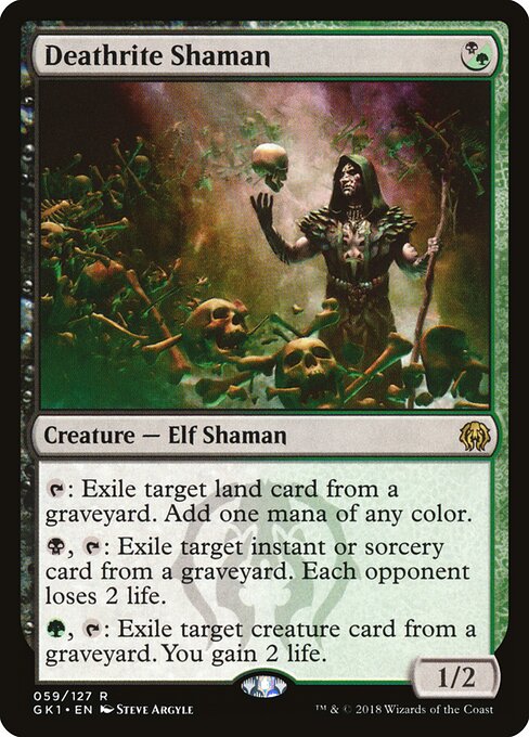 Deathrite Shaman GK1-59 Rare Excellent Englisch