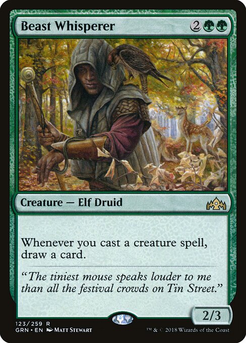 Bestienflüsterer GRN-123 Rare Excellent Englisch