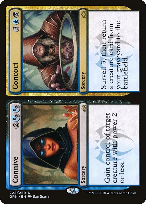 Connive // Concoct GRN-222 Rare Excellent Englisch