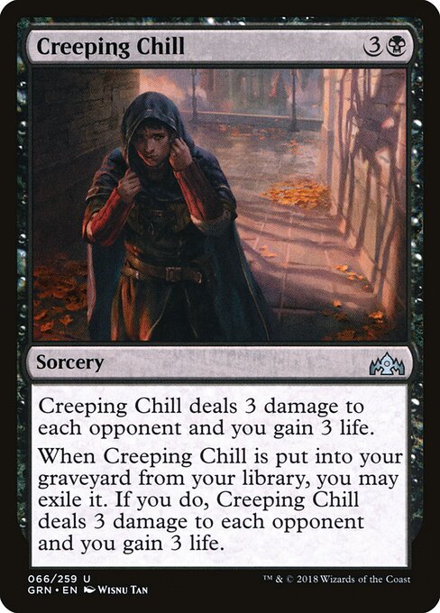 Creeping Chill GRN-66 Uncommon Excellent Englisch