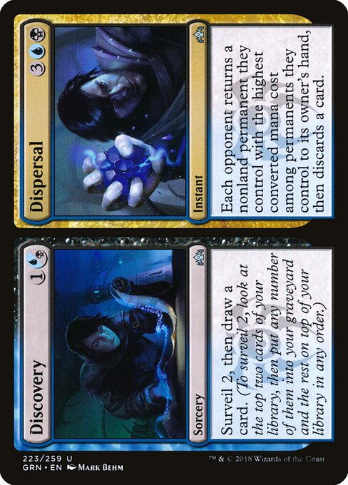 Discovery // Dispersal GRN-223 Uncommon Excellent Englisch
