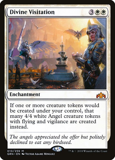 Divine Visitation GRN-10 Mythic Near Mint Englisch