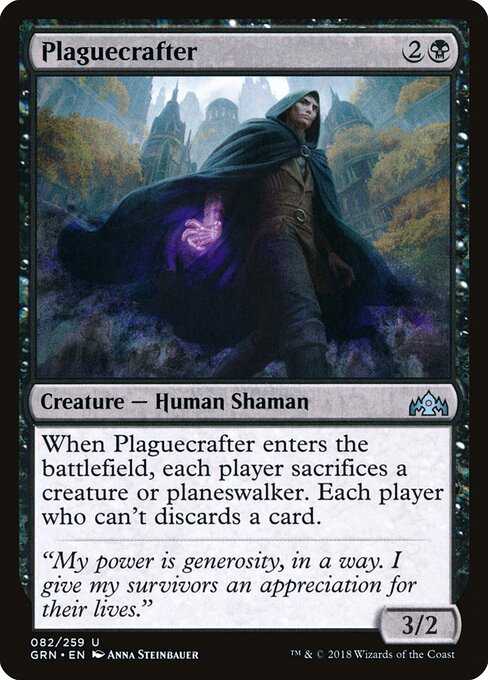 Plaguecrafter GRN-82 Uncommon Excellent Englisch