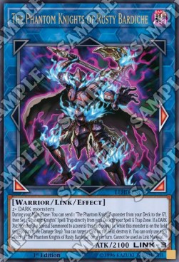 Die Phantomritter der Rostigen Bardiche LEHD-C00 Ultra Rare Light Played Deutsch 1. Auflage