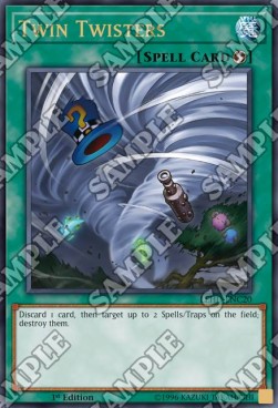 Twin Twisters LEHD-C20 Ultra Rare Good Englisch 1. Auflage