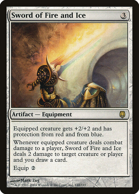 Sword of Fire and Ice DST-148 Rare Light Played Englisch