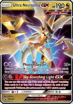 Ultra Necrozma GX SM-126 Promo Played Deutsch