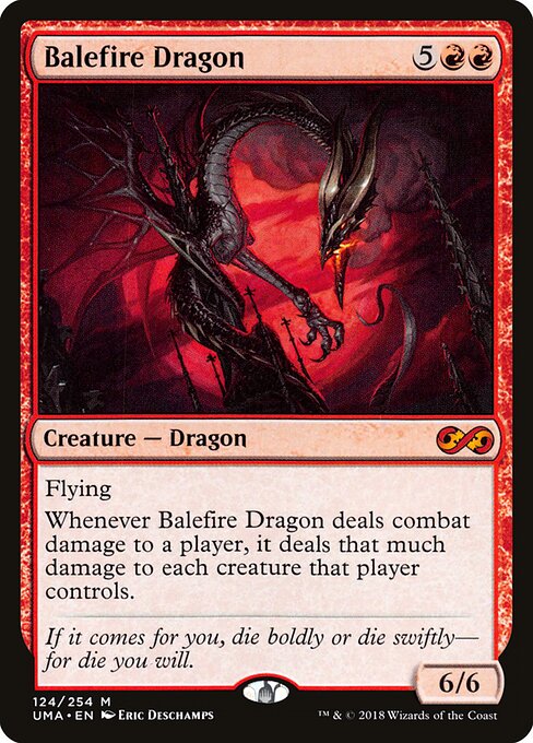 Balefire Dragon UMA-124 Mythic Near Mint Englisch
