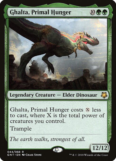 Ghalta, Primal Hunger GNT-44 Rare Near Mint Englisch