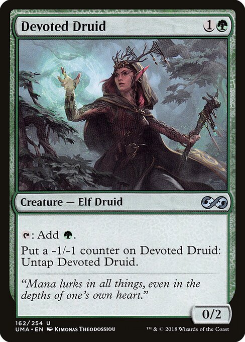 Devoted Druid UMA-162 Uncommon Near Mint Englisch