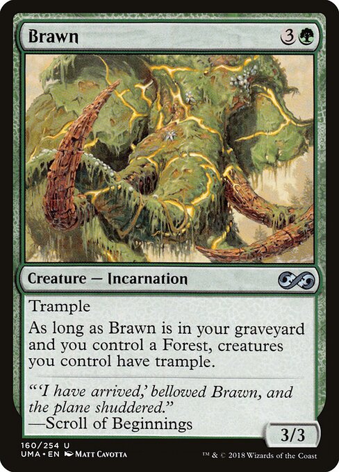 Brawn UMA-160 Uncommon Excellent Englisch