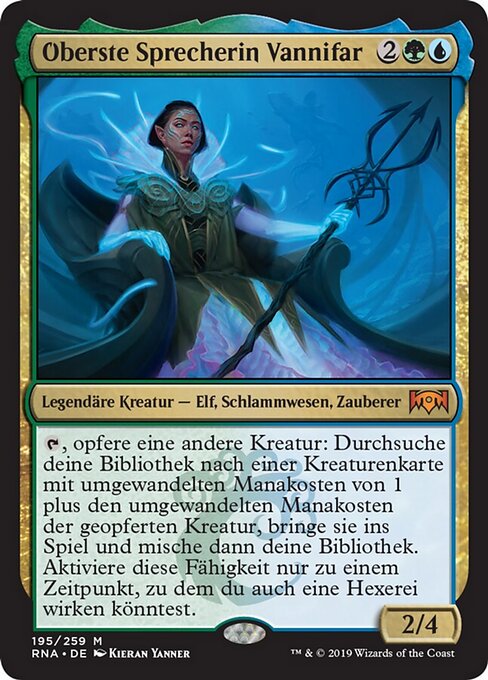 Oberste Sprecherin Vannifar RNA-195 Mythic Excellent Deutsch