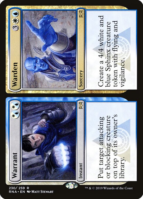 Warrant // Warden RNA-230 Rare Good Englisch