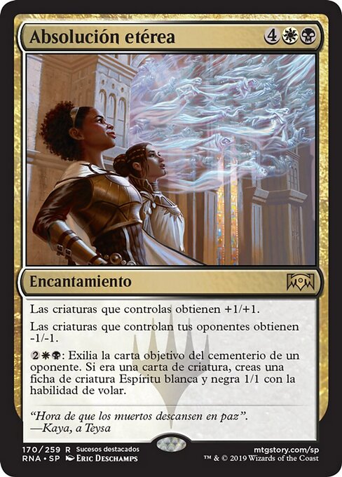 Ethereal Absolution RNA-170 Rare Excellent Spanisch