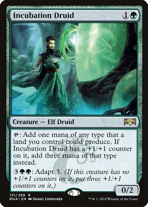 Incubation Druid RNA-131 Rare Excellent Englisch