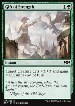 Gabe der Stärke RNA-127 Common Near Mint Deutsch Foil