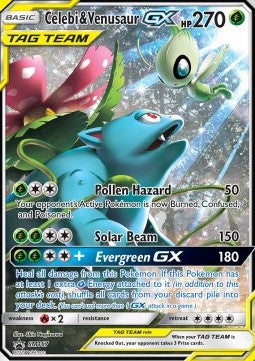 Celebi & Venusaur GX SM-167 Promo Near Mint Englisch