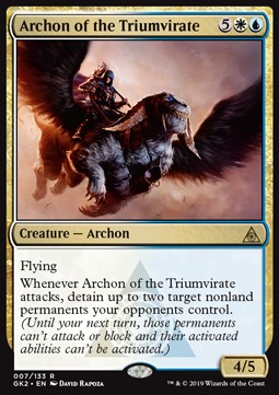 Archon des Triumvirats GK2-7 Rare Excellent Deutsch