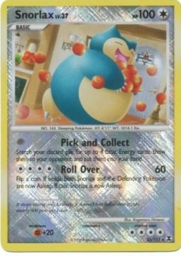 Snorlax Lv.37 RR-33 Promo Near Mint Englisch