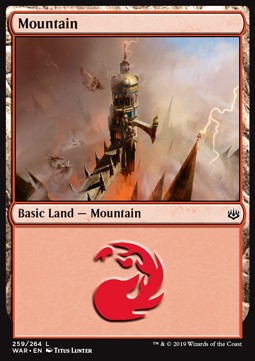 Gebirge (V.1) WAR-259 Land Near Mint Englisch Foil