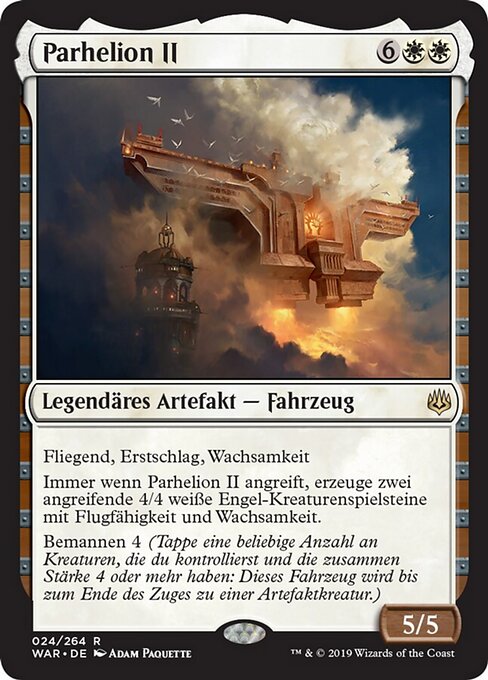 Parhelion II WAR-24 Rare Excellent Deutsch