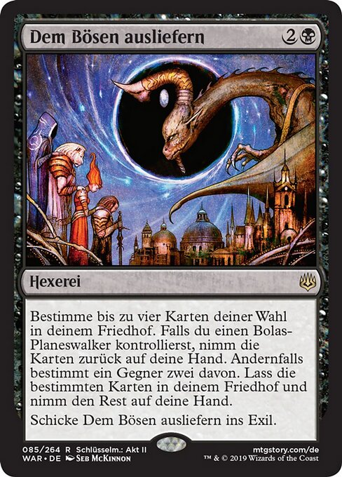 Dem Bösen ausliefern WAR-85 Rare Excellent Deutsch