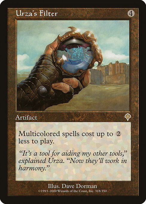 Urza's Filter INV-318 Rare Played Englisch