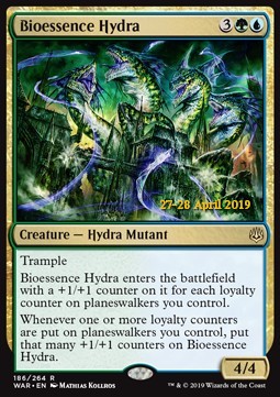 Bioessenz-Hydra XWAR-186 Rare Excellent Deutsch Foil