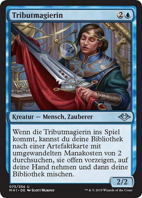 Tributmagierin MH1-73 Uncommon Near Mint Deutsch