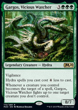 Gargos, boshafter Behüter M20-172 Rare Excellent Deutsch Foil