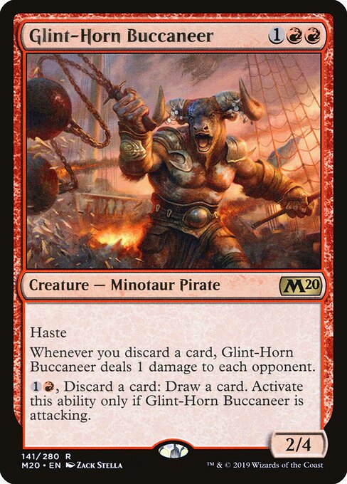 Glint-Horn Buccaneer M20-141 Rare Excellent Englisch