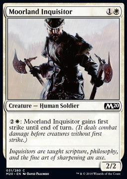 Moorland-Inquisitor M20-31 Common Near Mint Englisch Foil