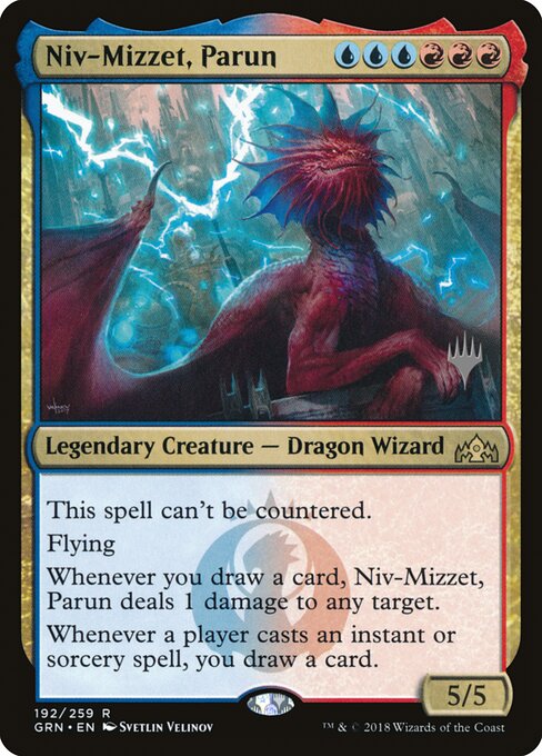 Niv-Mizzet der Parun XM20-192 Rare Excellent Deutsch Foil