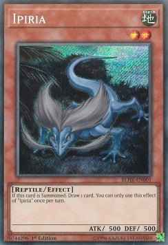 Ipiria BLHR-001 Secret Rare Excellent Deutsch 1. Auflage