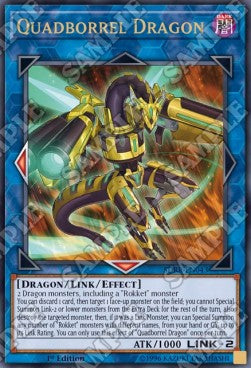 Vierkalliber-Drache SDRR-043 Ultra Rare Excellent Deutsch 1. Auflage