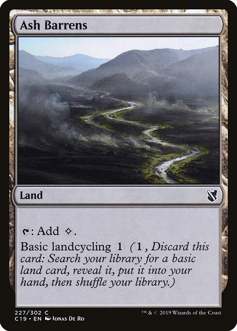 Ash Barrens C19-227 Common Excellent Englisch