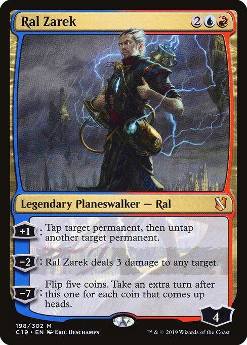 Ral Zarek C19-198 Mythic Near Mint Englisch