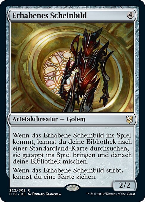 Erhabenes Scheinbild C19-222 Rare Excellent Deutsch