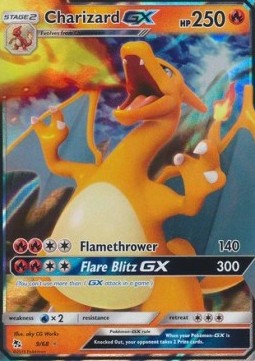 Glurak GX HIF-9 Ultra Rare Excellent Deutsch